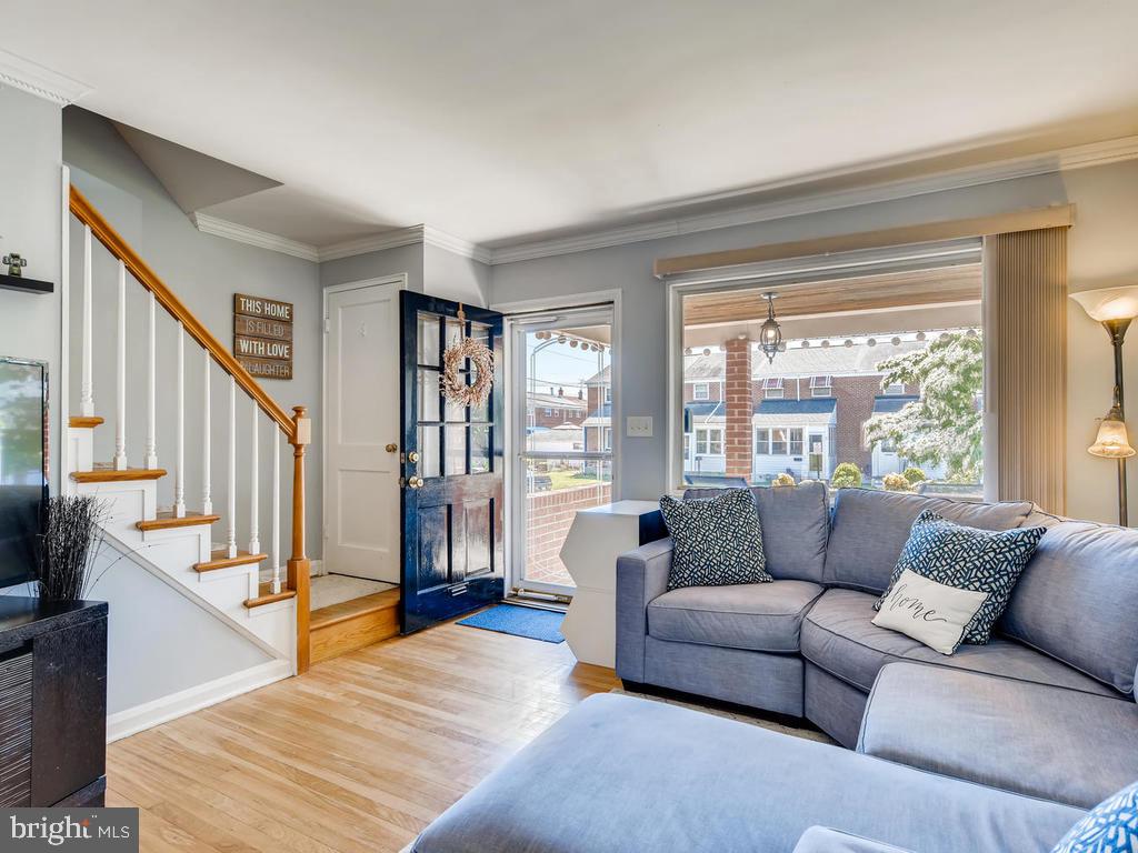 1906 Holborn Road Baltimore, MD 21222 - Photo 3 of 29 Bright airy living room w/stunning hardwoods!