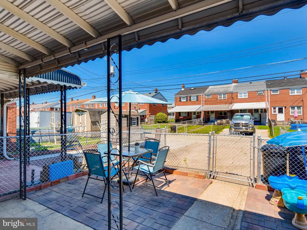 1906 Holborn Road Baltimore, MD 21222 - Photo 25 of 29 Covered patio for entertaining or relaxing!
