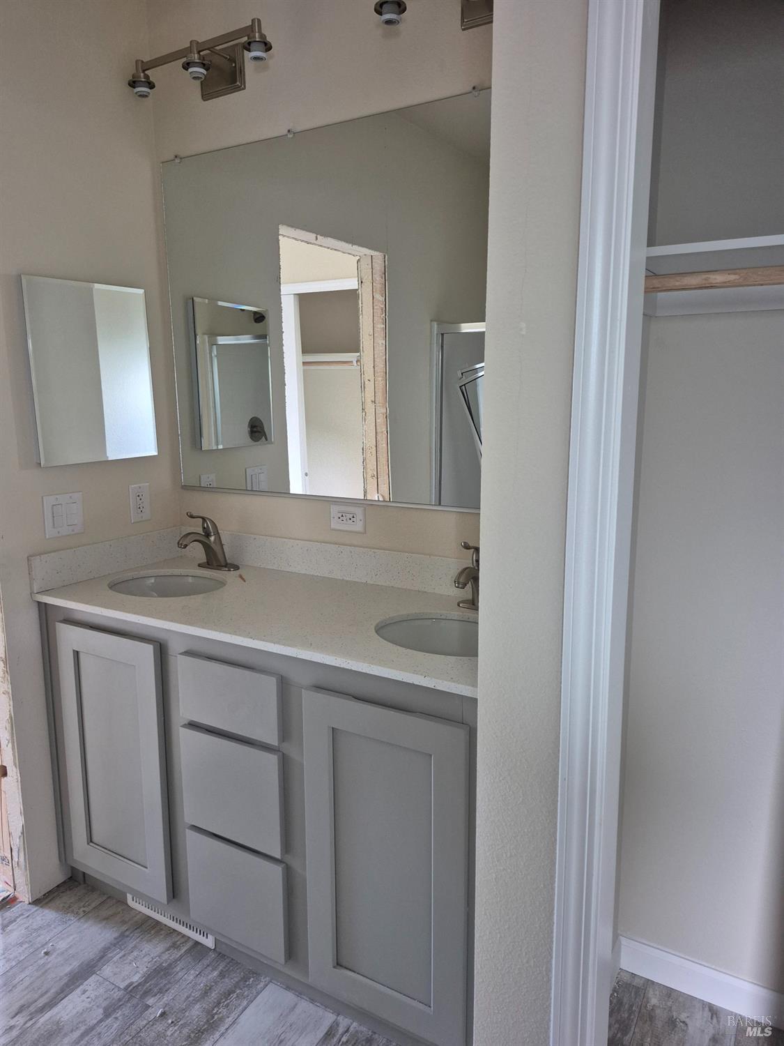 246 Apple Lane Santa Rosa, CA 95407 - Photo 5 of 12 a sink with a mirror