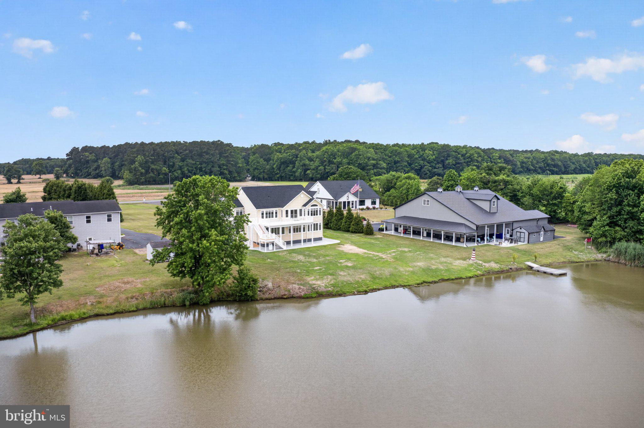 34029 Peppers Corner Road Millville, DE 19967 - Photo 101 of 101 Serene lakeside retreat with lush greenery.