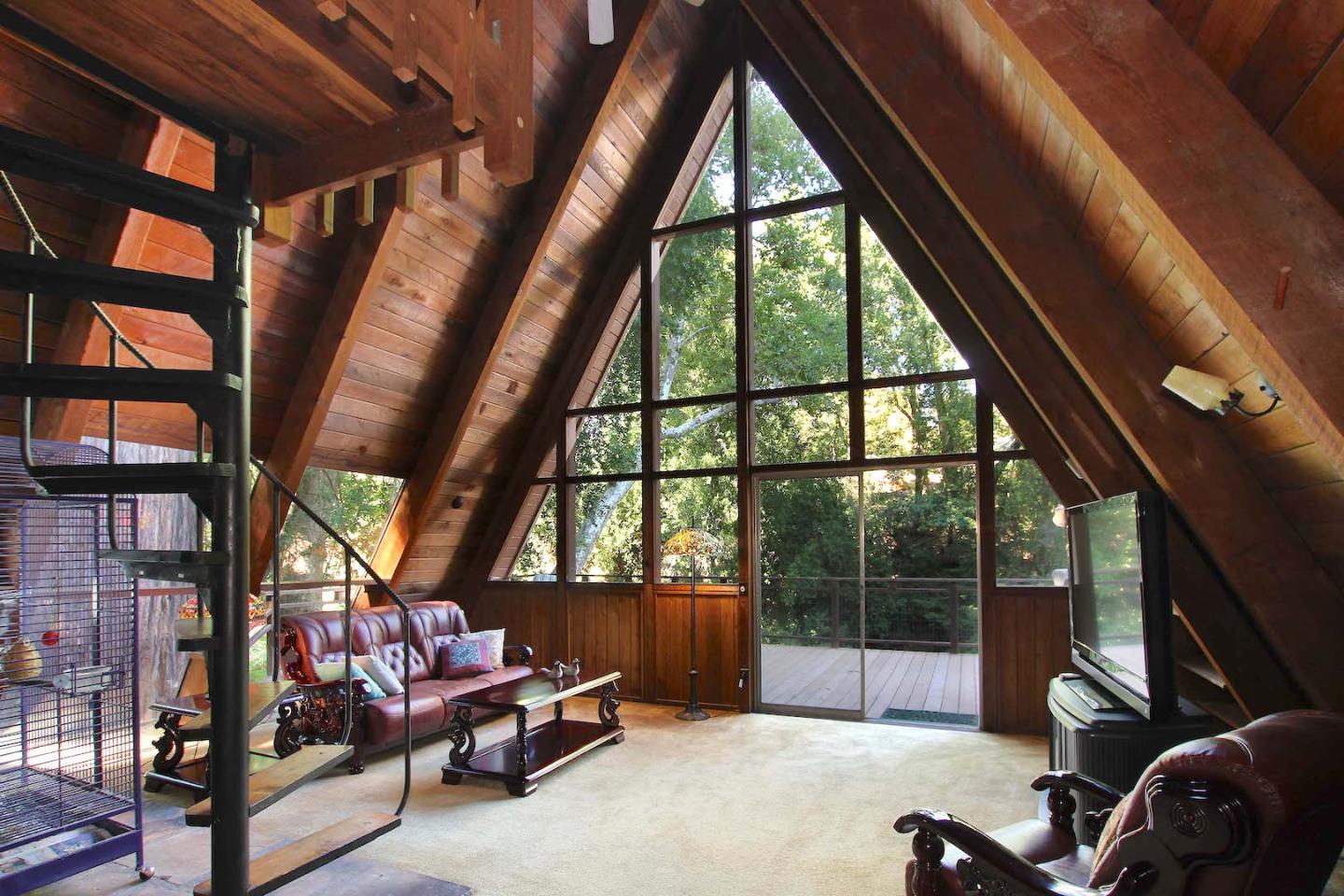 220 Shadowbrook Road Ben Lomond, CA 95005 - Photo 8 of 24 a view of room with window and couch