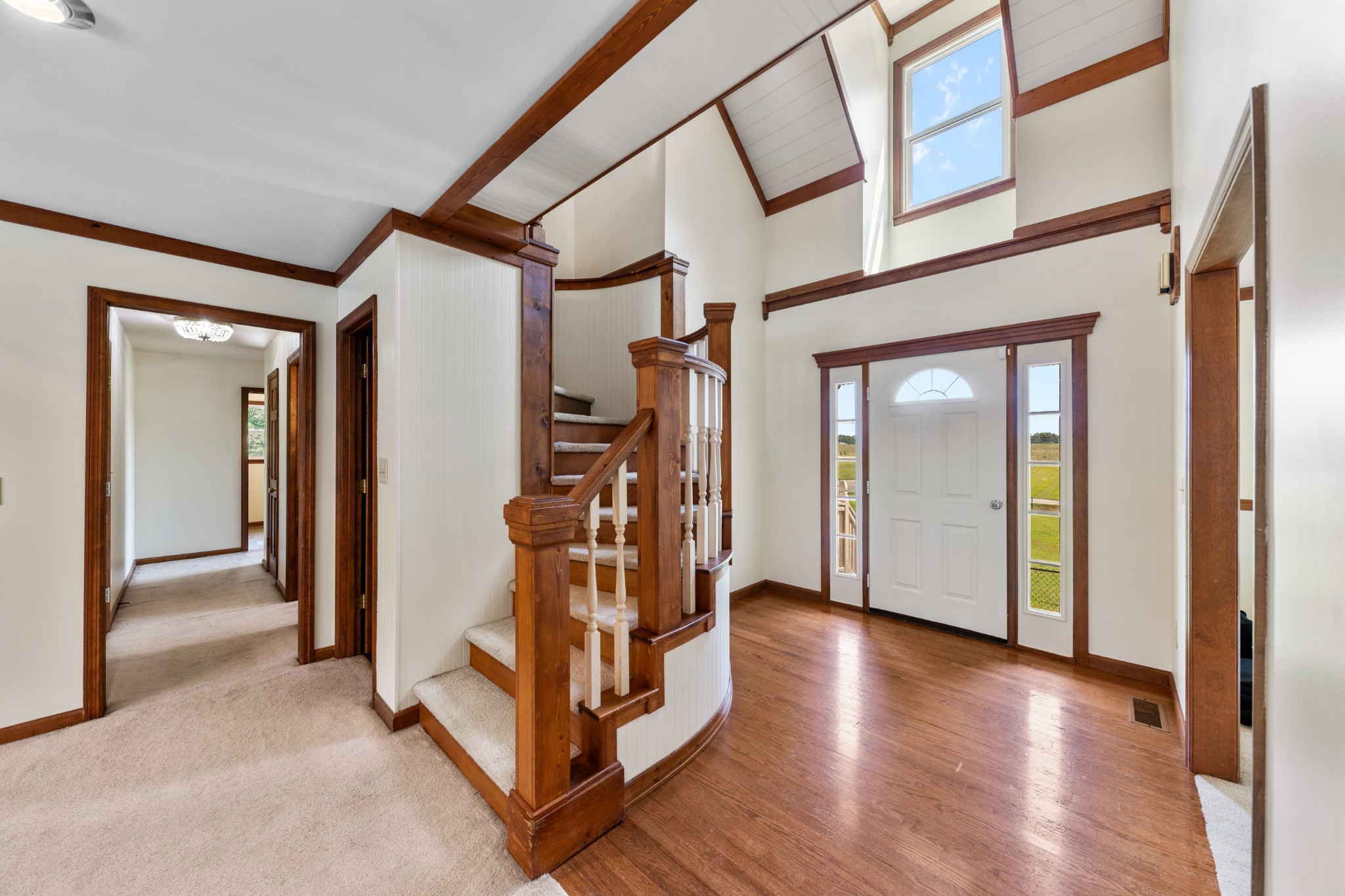 1056 South Cross Bridges Road Mount Pleasant, TN 38474 - Photo 19 of 30 a view of an entryway with wooden floor
