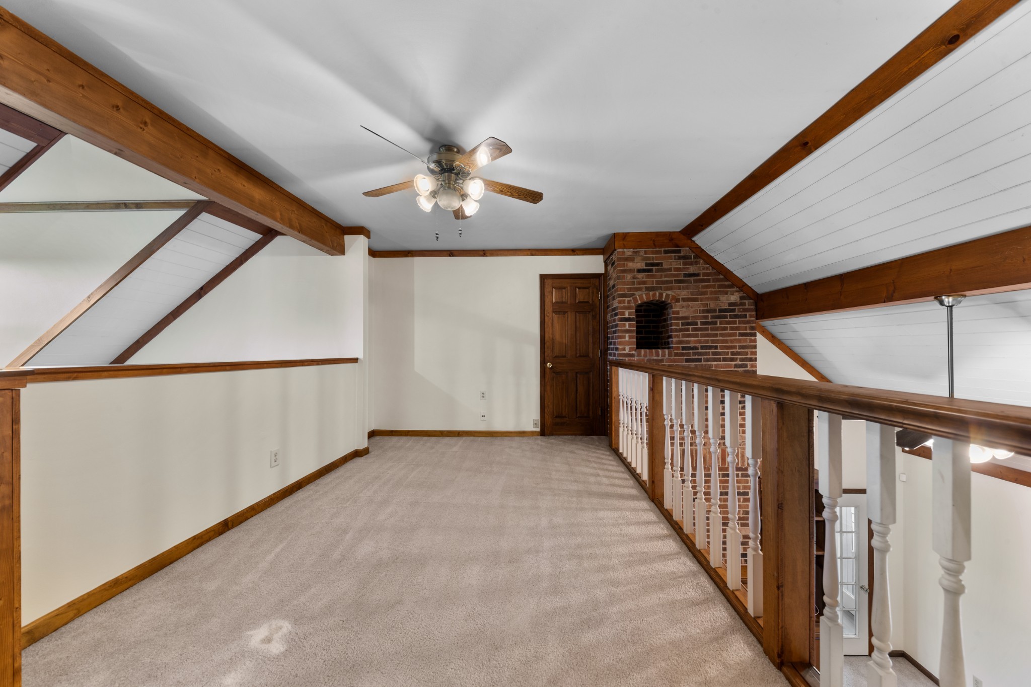 1056 South Cross Bridges Road Mount Pleasant, TN 38474 - Photo 20 of 30 a view of a hallway with stairs