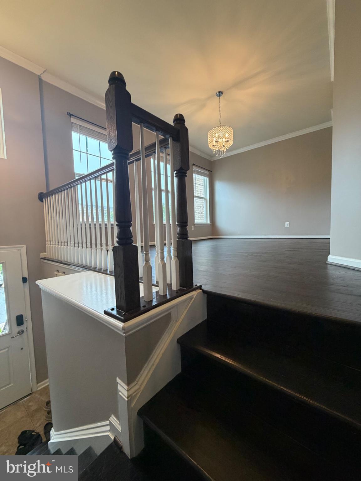 25333 Wakestone Terrace Chantilly, VA 20152 - Photo 22 of 109 Elegant staircase with modern charm.