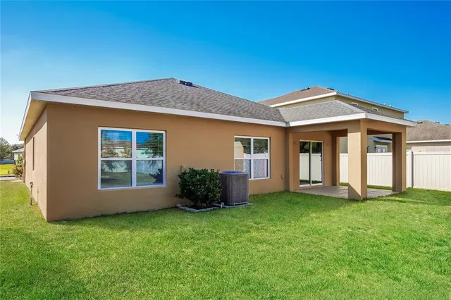 a front view of house with yard