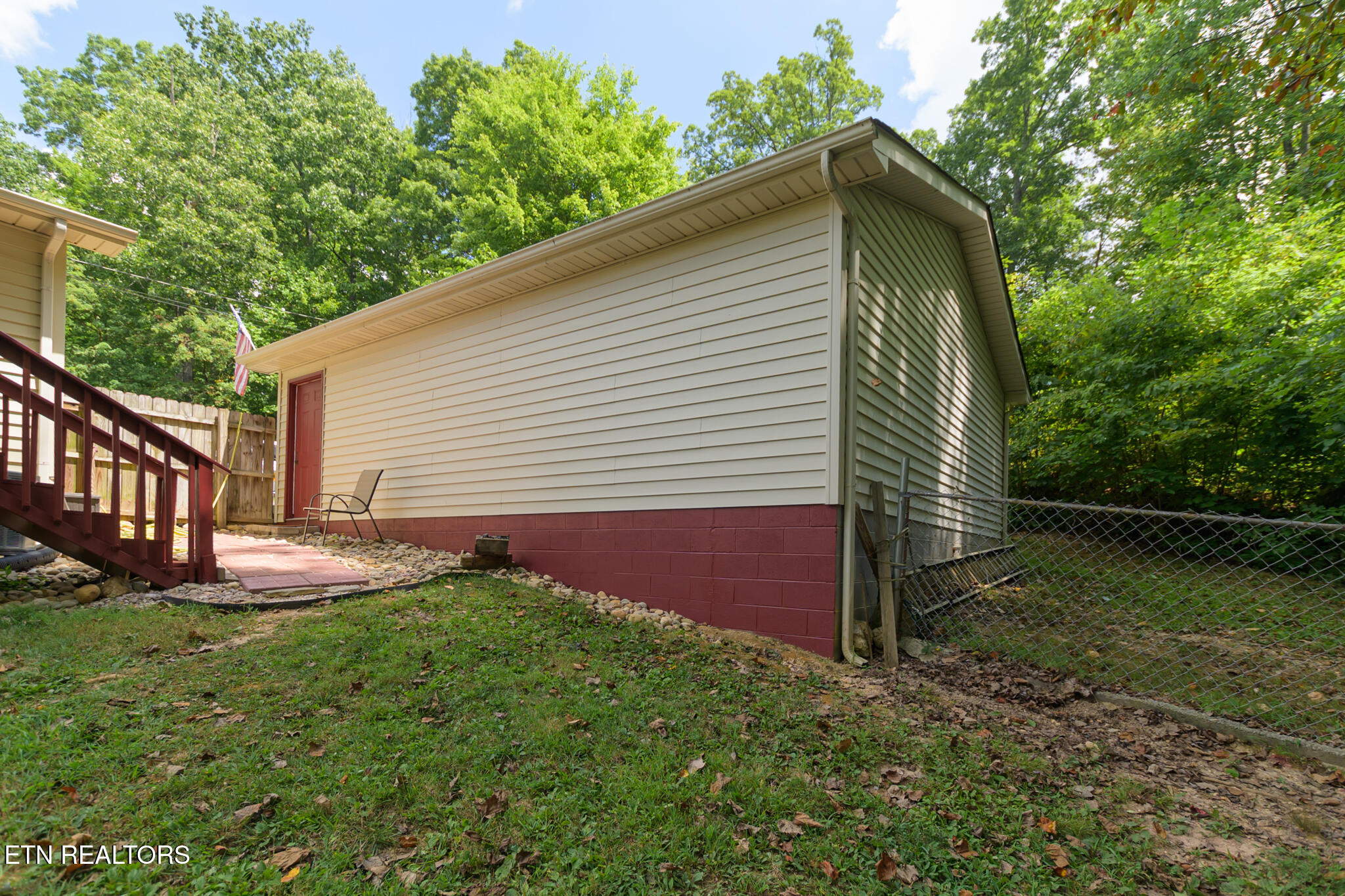 335 Booker Road Maynardville, TN 37807 - Photo 9 of 43 Backyard side of garage