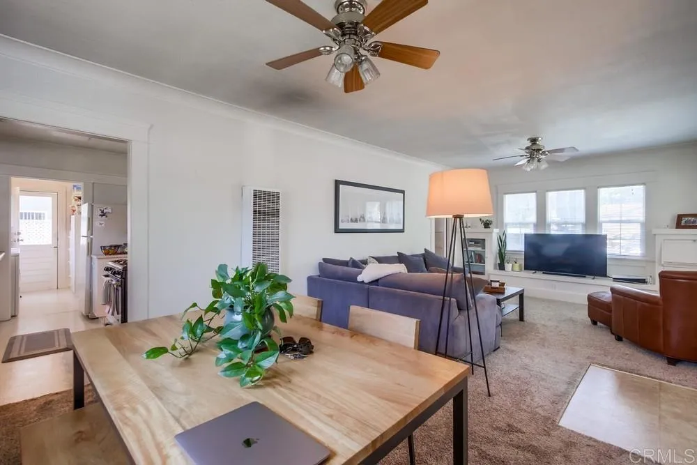 4217 Third Avenue San Diego, CA 92103 - Photo 6 of 16 a living room with furniture and a potted plant