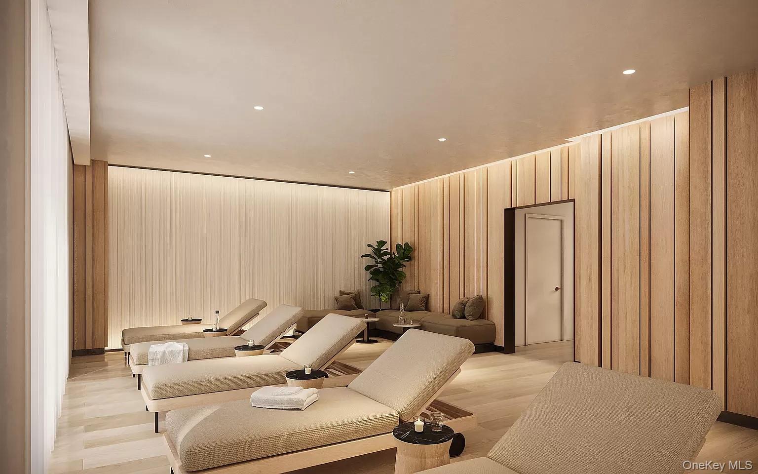 131-02 40th Road, Unit 9O Queens, NY 11354 - Photo 13 of 24 a living room with furniture