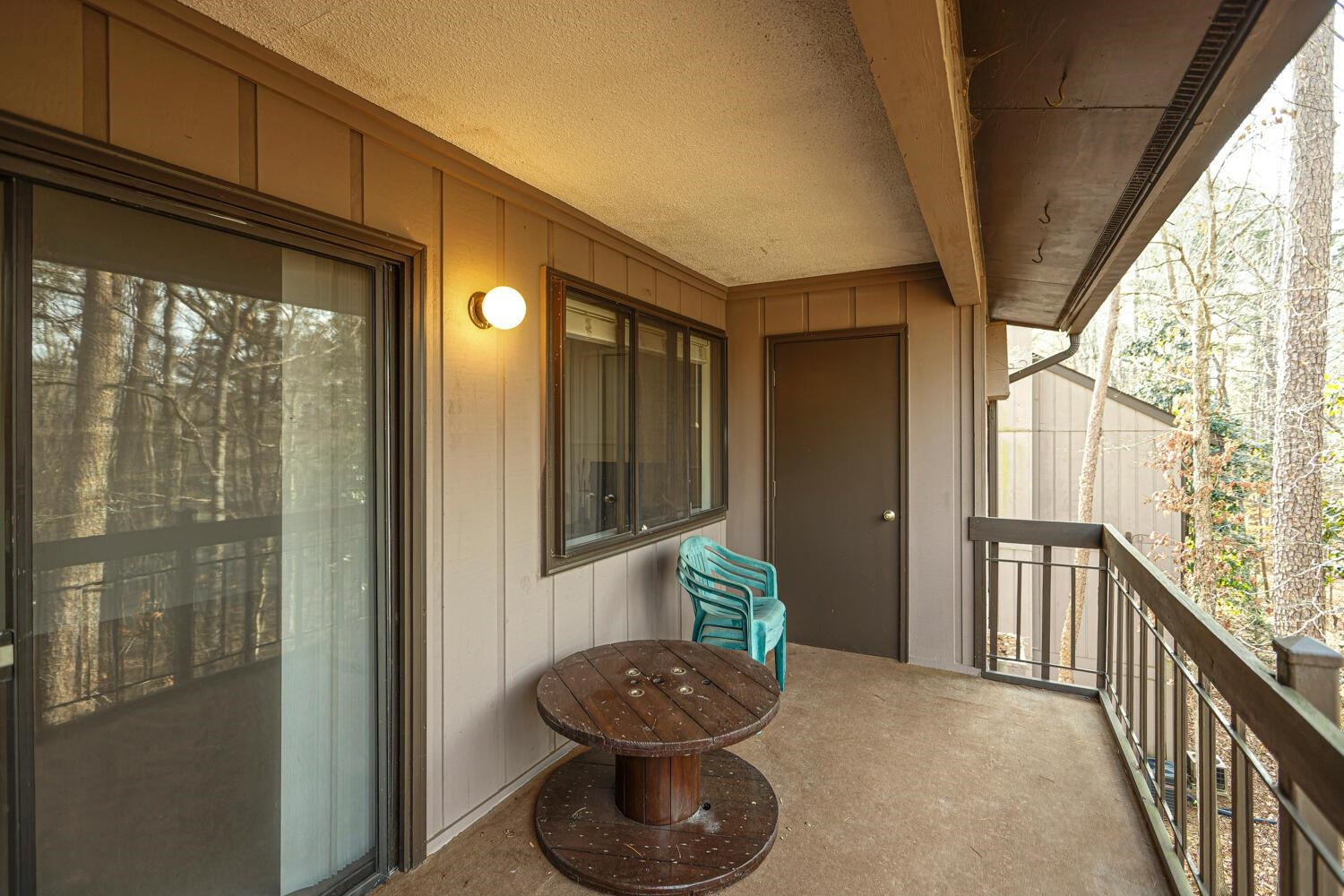 3086 Colony Road, Unit E Durham, NC 27705 - Photo 27 of 30 And the Balcony includes a Storage Closet!