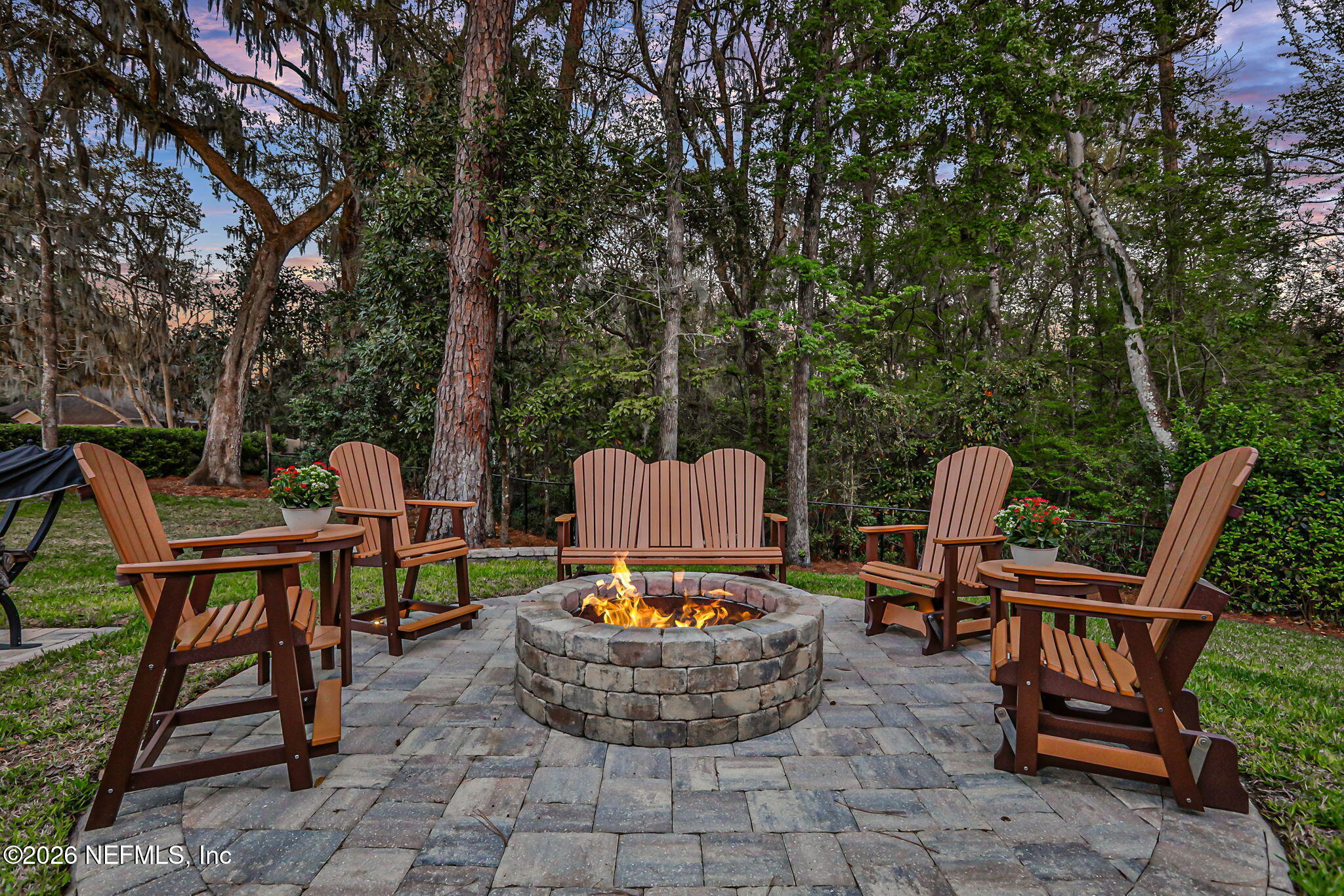 4460 Barkoskie Road Jacksonville, FL 32258 - Photo 55 of 80 fire pit