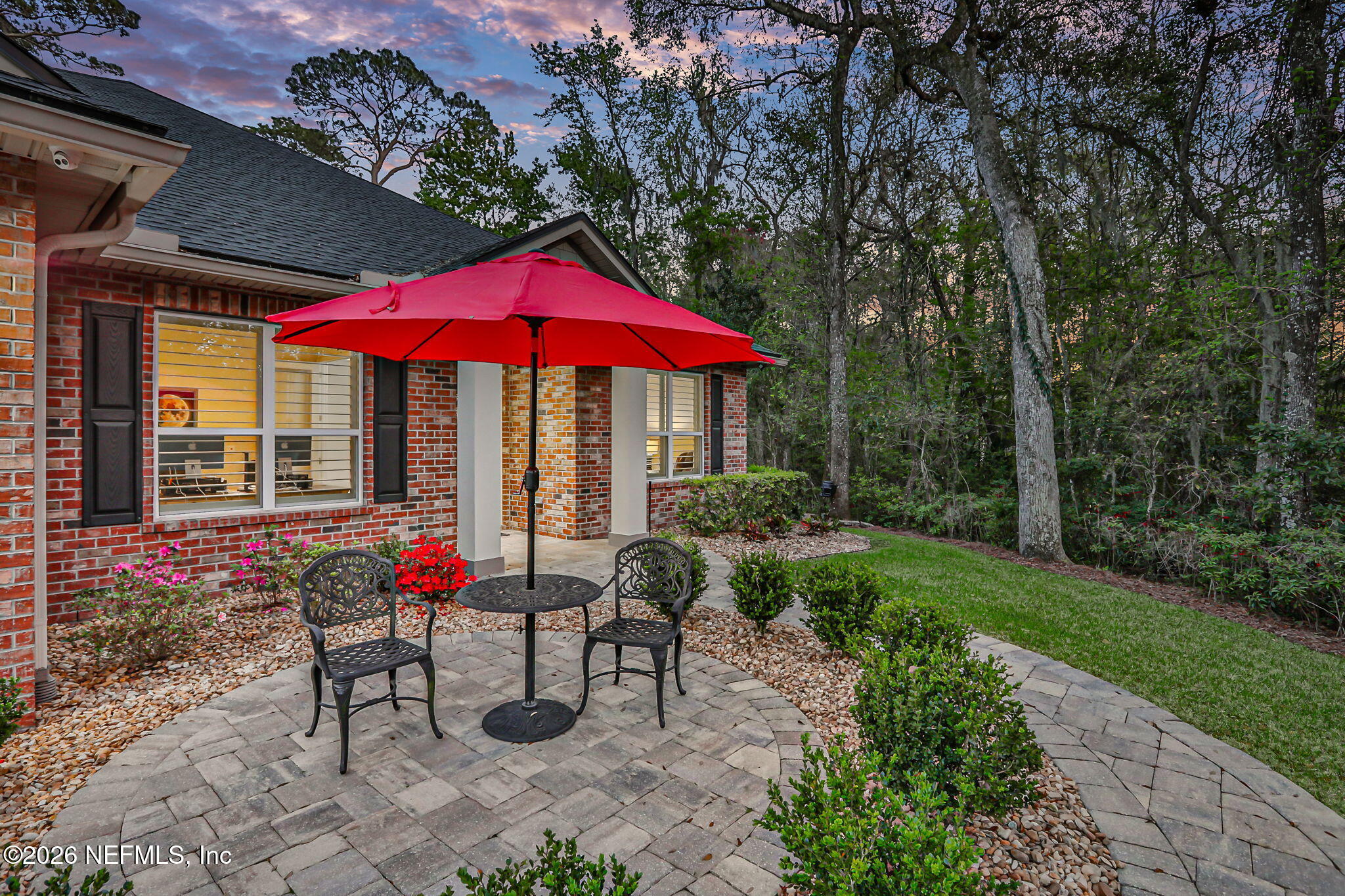 4460 Barkoskie Road Jacksonville, FL 32258 - Photo 6 of 80 a view of a house with backyard sitting area and garden