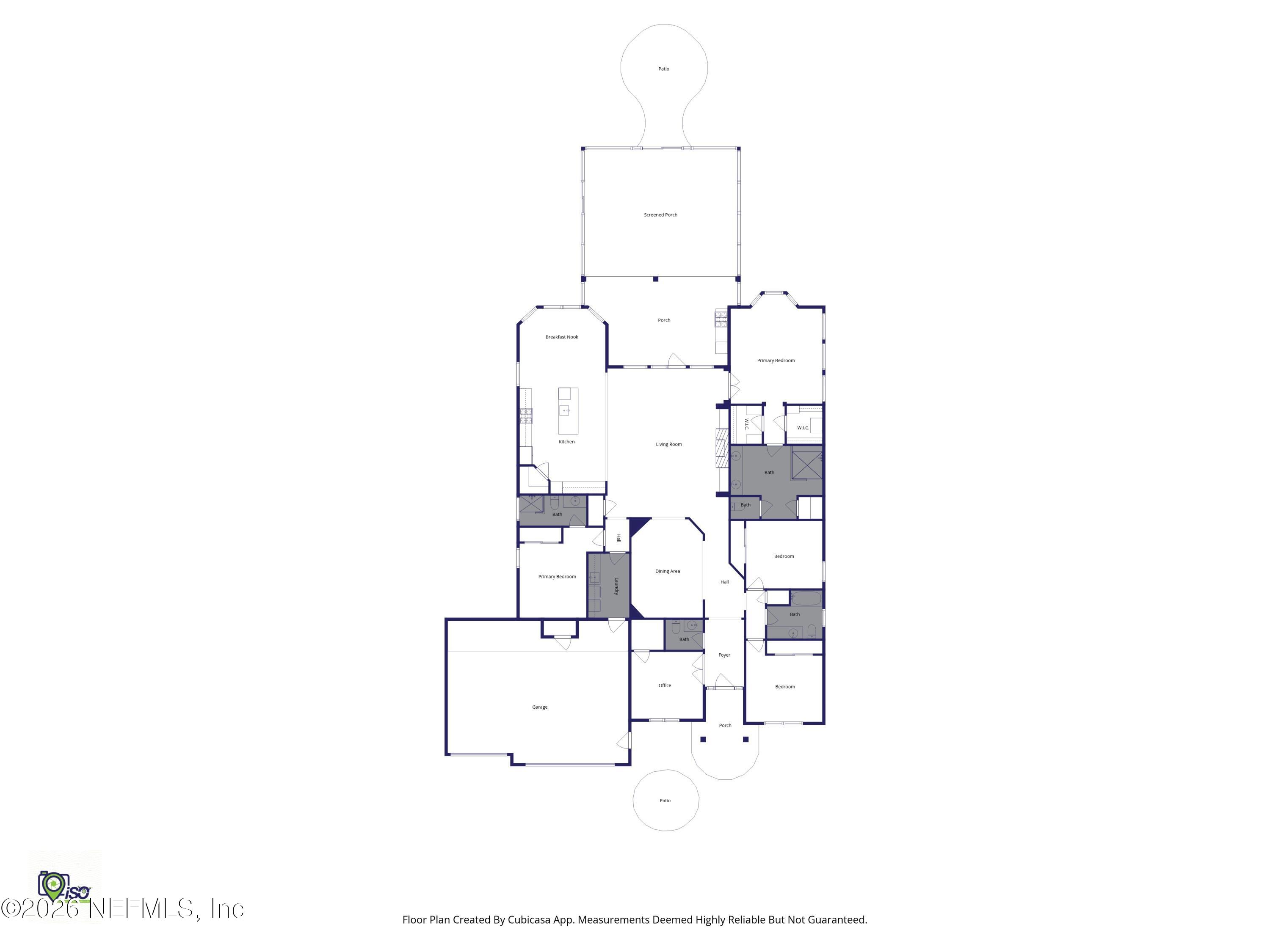 4460 Barkoskie Road Jacksonville, FL 32258 - Photo 80 of 80 a picture of floor plan