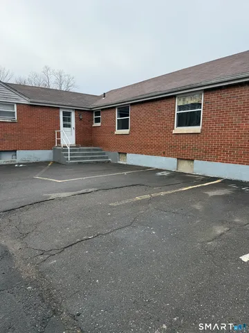 a backyard of a house