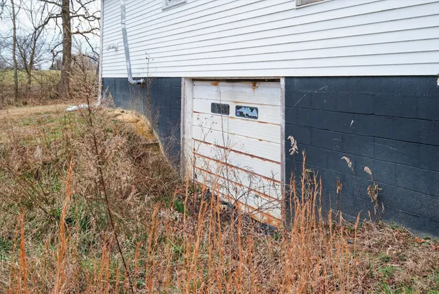 a view of a house with a door