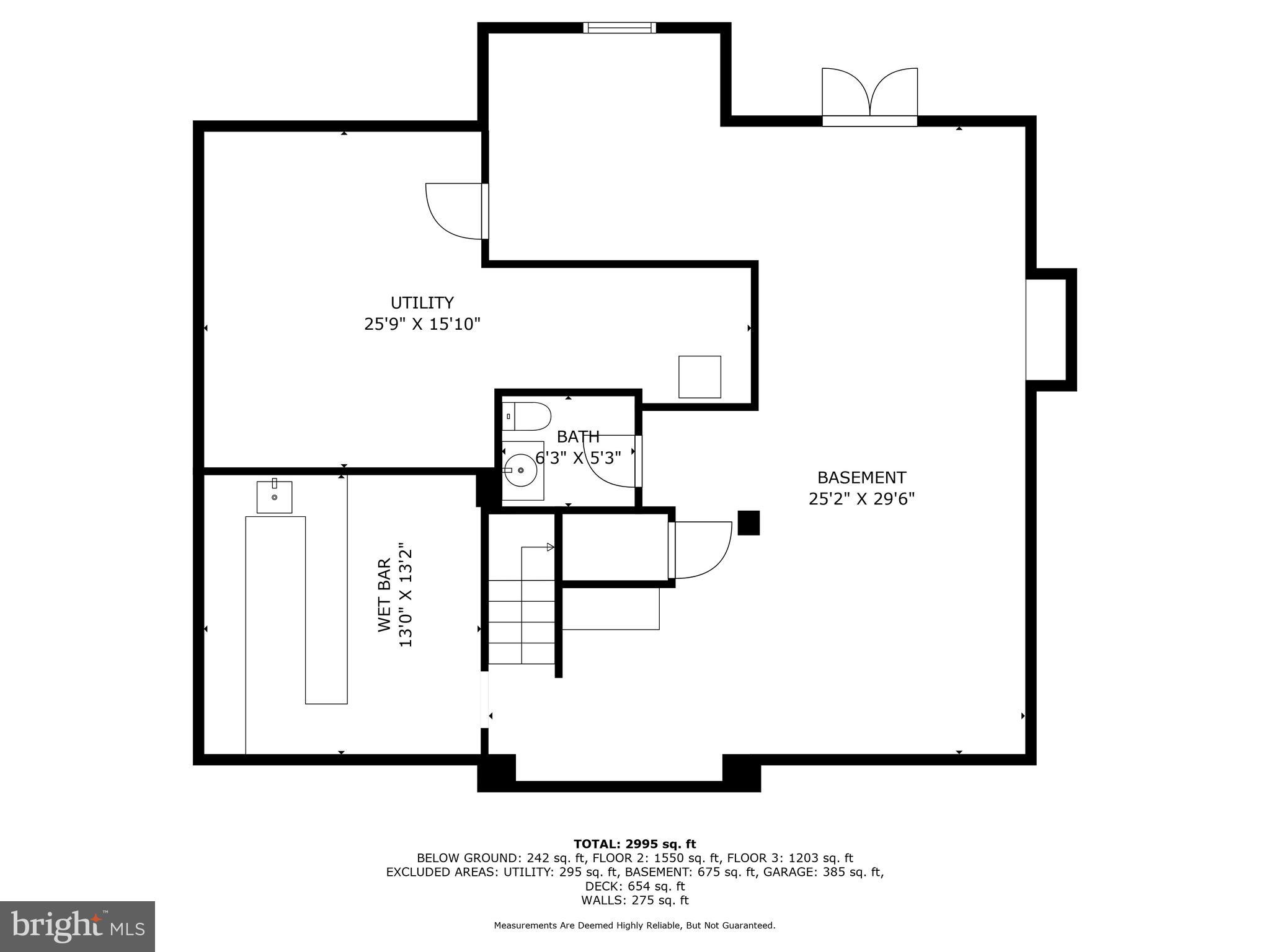 15016 Wellwood Road Silver Spring, MD 20905 - Photo 51 of 52 Basement floor plan