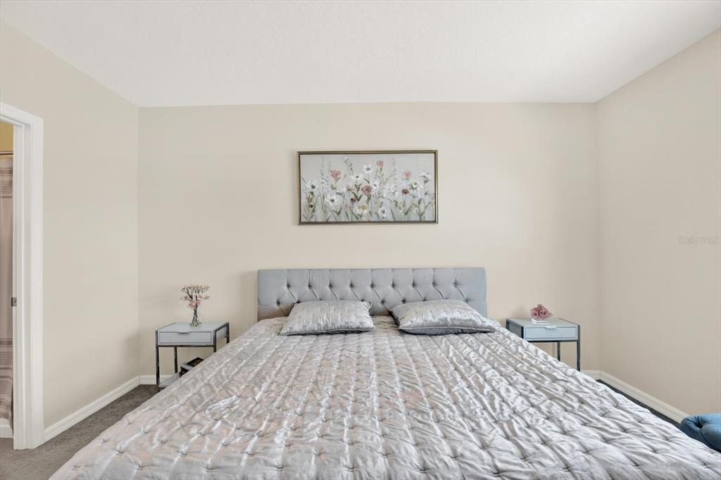 16034 Tuscany Hillside Road Odessa, FL 33556 - Photo 17 of 48 a bedroom with a bed and a painting on the wall