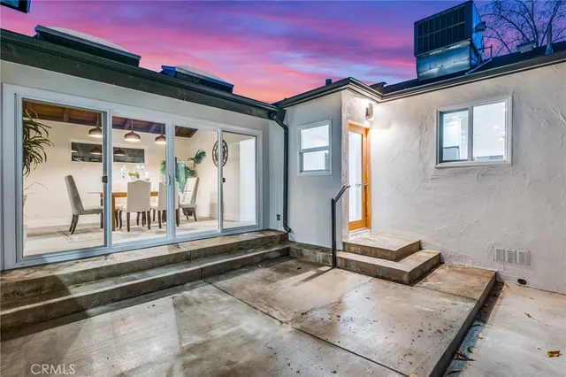a view of a house with a outdoor space