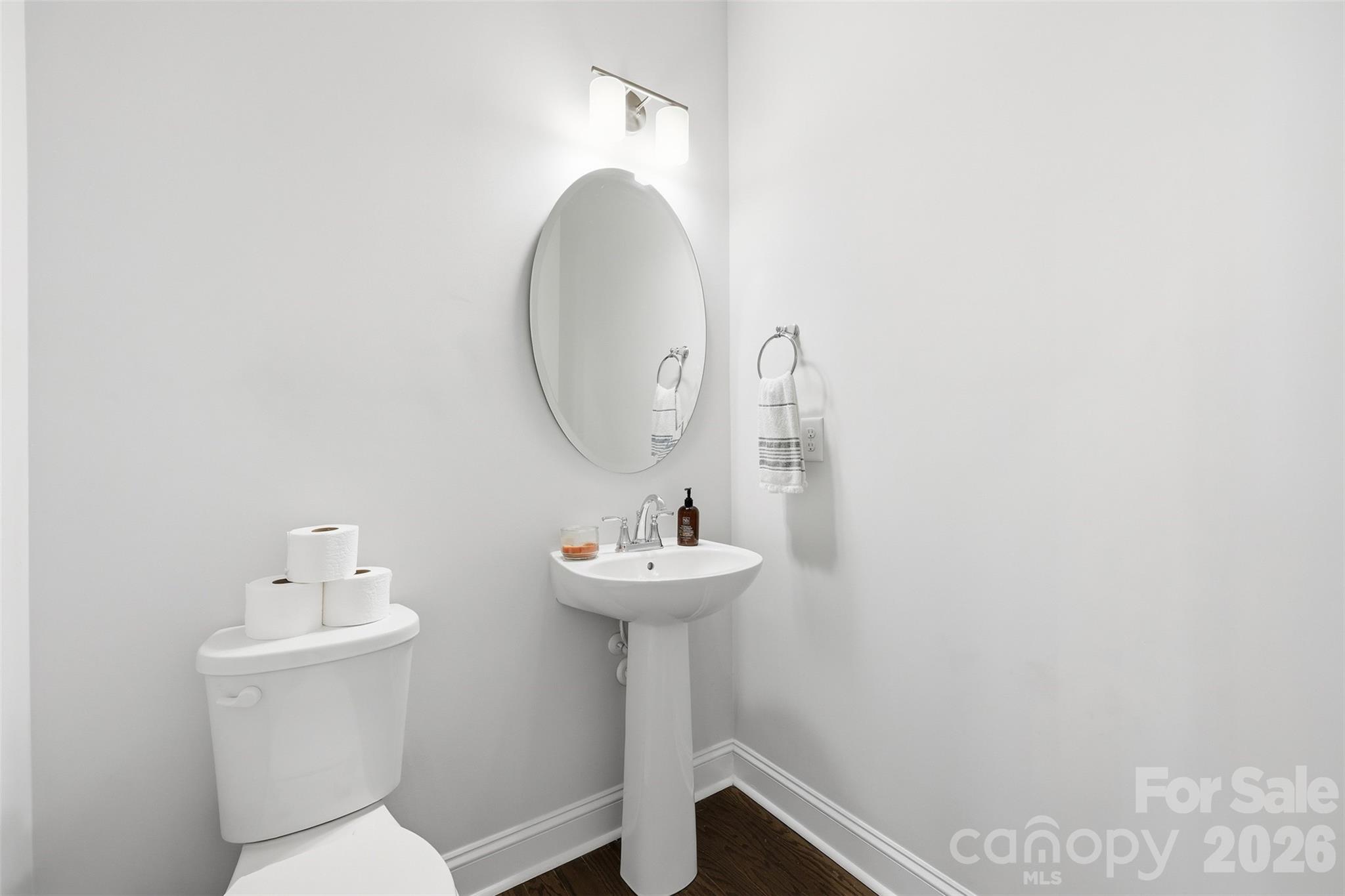 419 Clemson Tree Lane Clover, SC 29710 - Photo 25 of 48 a bathroom with a sink mirror and toilet