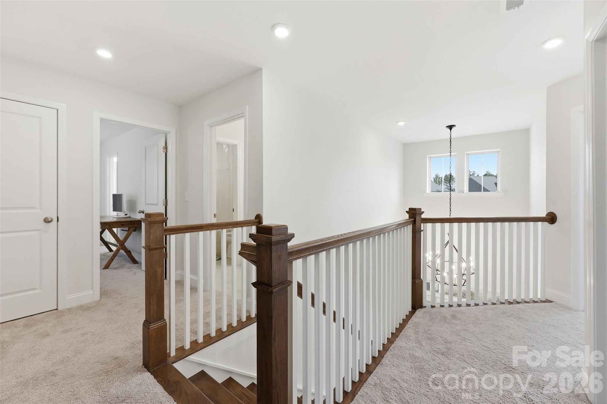 419 Clemson Tree Lane Clover, SC 29710 - Photo 27 of 48 a view of a hallway with a livingroom