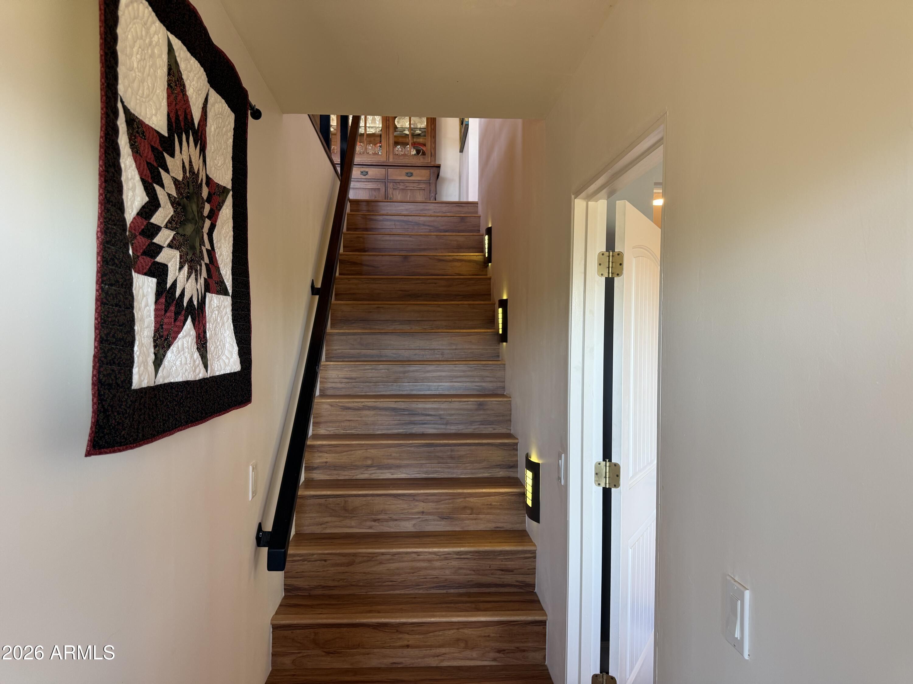 23403 Manzanita Road Crown King, AZ 86343 - Photo 38 of 74 Gorgeous staircase