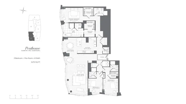 $9,750,000 | 240 Devonshire Street, Unit PH 2C, Boston, MA 02110