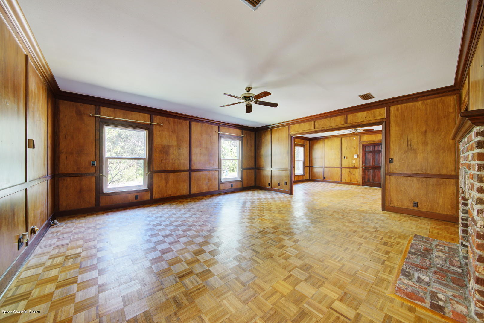 2175 Turpentine Road Mims, FL 32754 - Photo 20 of 67 Family Room with Wood Panel