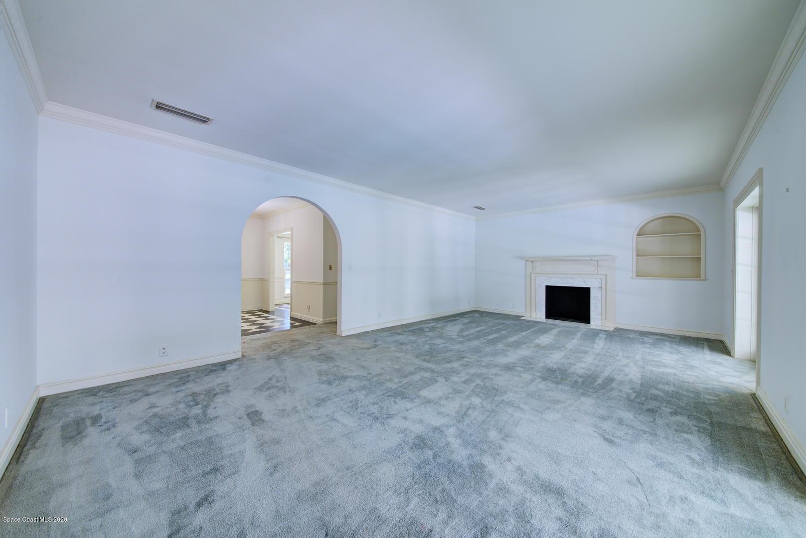 2175 Turpentine Road Mims, FL 32754 - Photo 34 of 67 Living Room with Fireplace