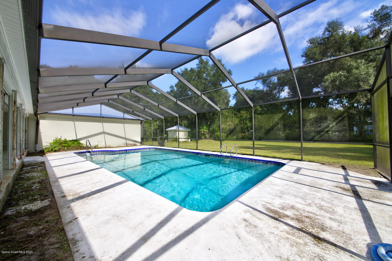 2175 Turpentine Road Mims, FL 32754 - Photo 64 of 67 Screen Enclosed Pool