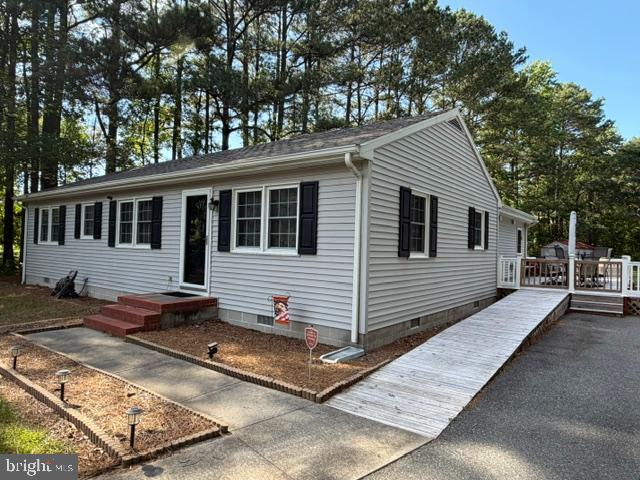 26608 Nanticoke Road Salisbury, MD 21801 - Photo 2 of 4 Ramp to Rear Deck & Entry!