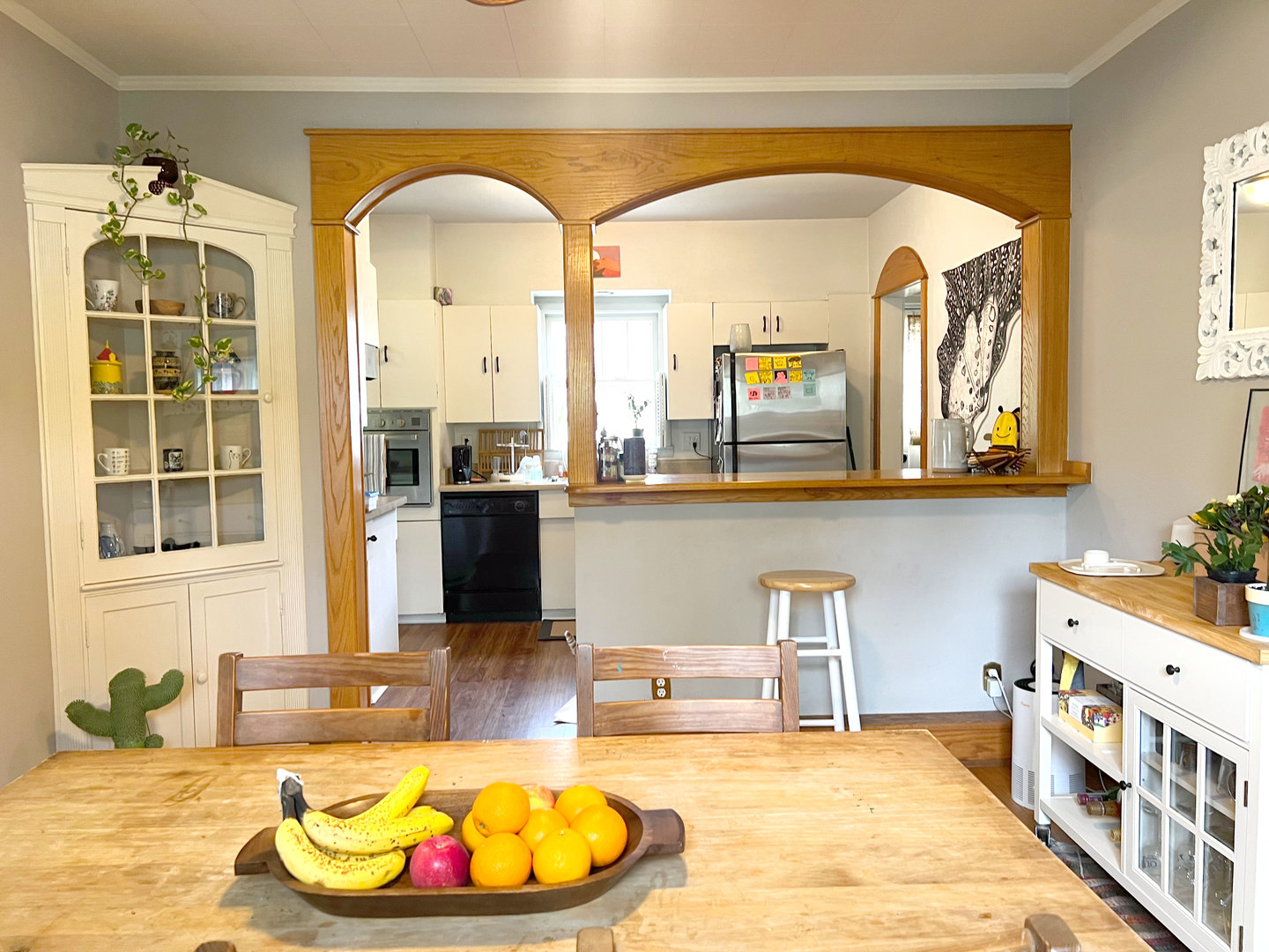 1108 West Daniel Street Champaign, IL 61821 - Photo 11 of 55 a living room with fireplace furniture and a large window