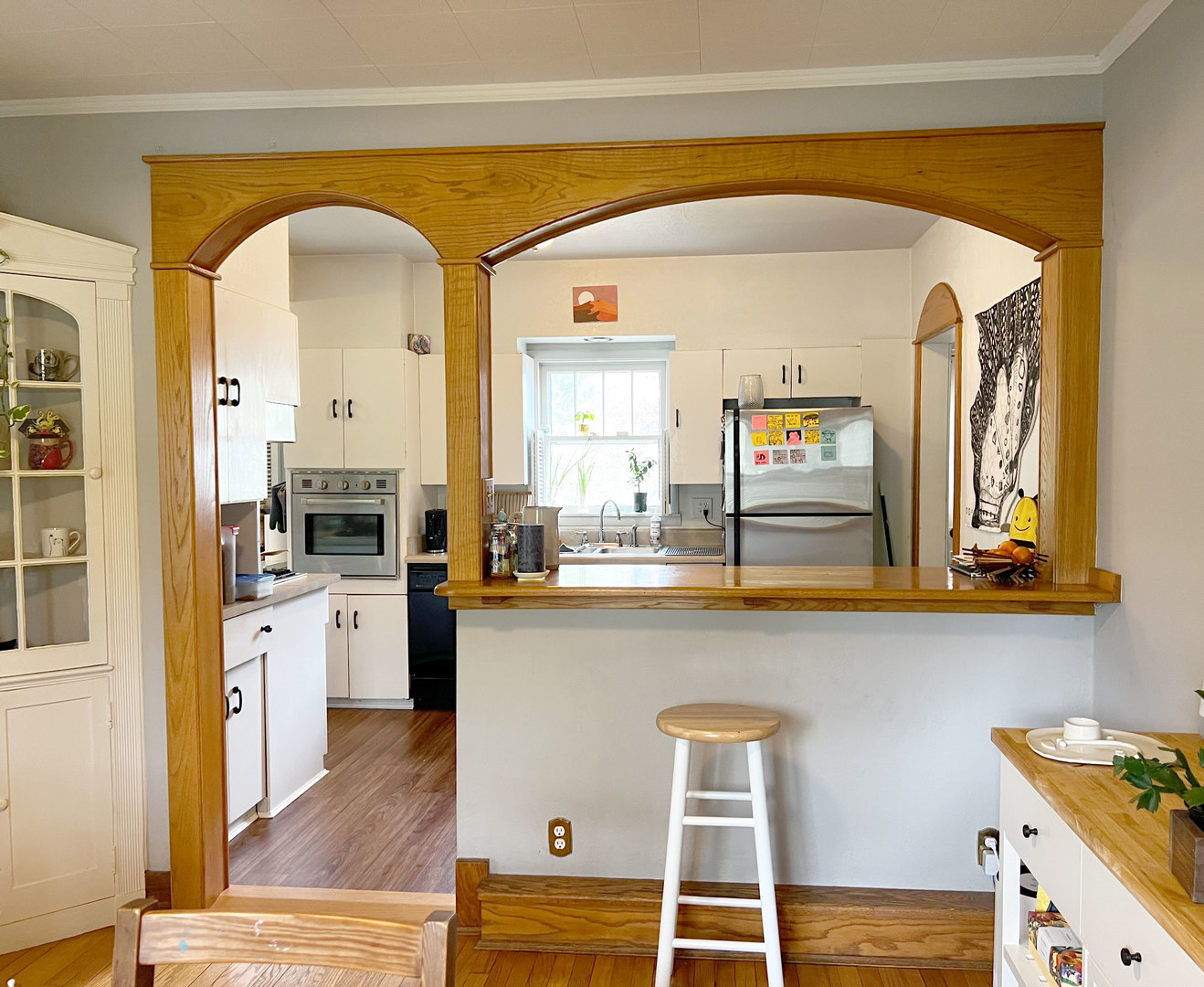1108 West Daniel Street Champaign, IL 61821 - Photo 48 of 55 a living room with stainless steel appliances granite countertop furniture and a kitchen view