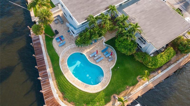 1705 North Riverside Drive, Unit 5 Pompano Beach, FL 33062 - Photo 1 of 24 an aerial view of a house with outdoor space