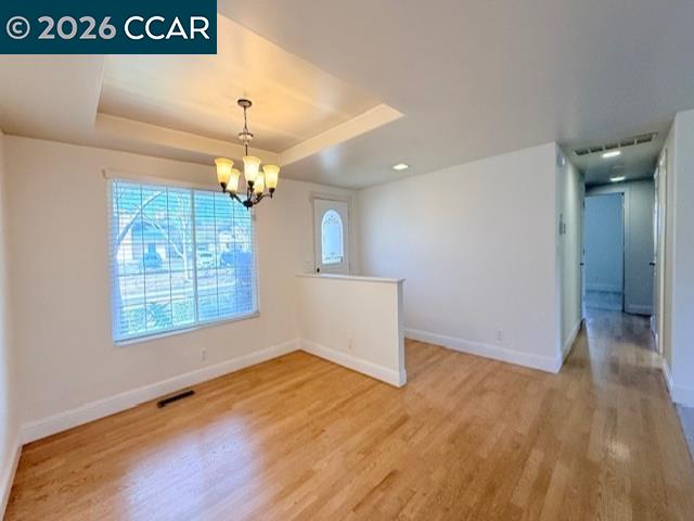 2321 Talavera Drive San Ramon, CA 94583 - Photo 10 of 50 wooden floor in an empty room with a window