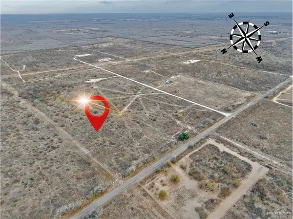 a view of a dry area