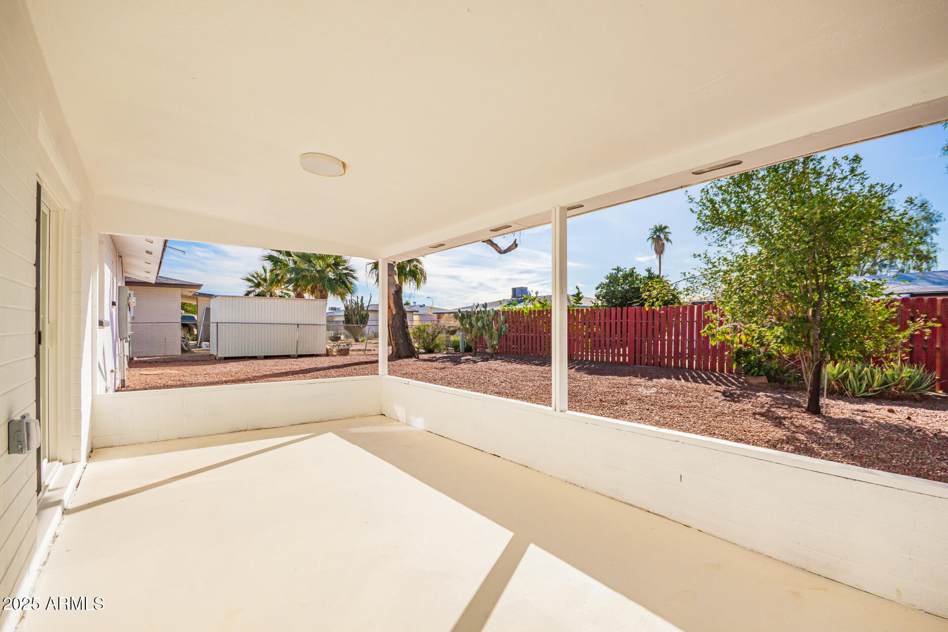 5237 East Dallas Street Mesa, AZ 85205 - Photo 21 of 30 a view of a porch with a patio