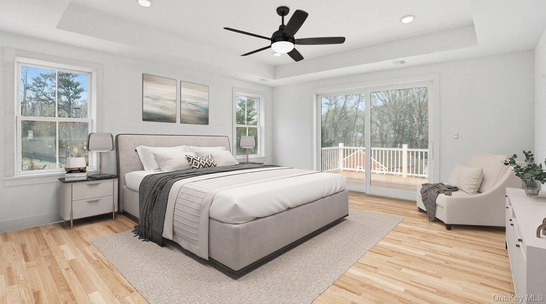 12 Red Creek Road Hampton Bays, NY 11946 - Photo 8 of 13 Virtually Staged Primary Ensuite
