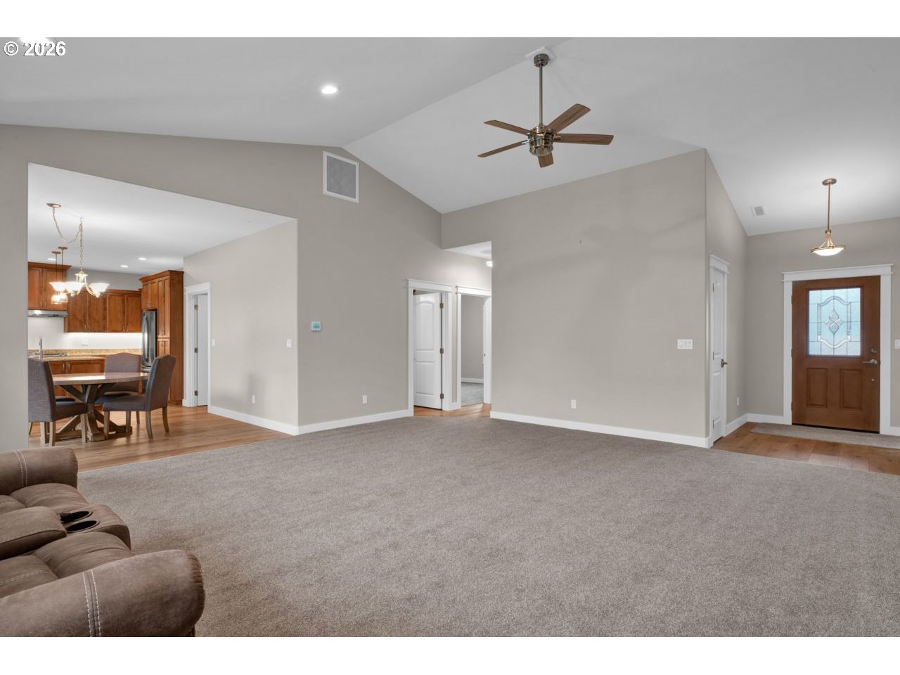 4080 Caddington Lane Florence, OR 97439 - Photo 10 of 48 a view of livingroom with furniture and ceiling fan