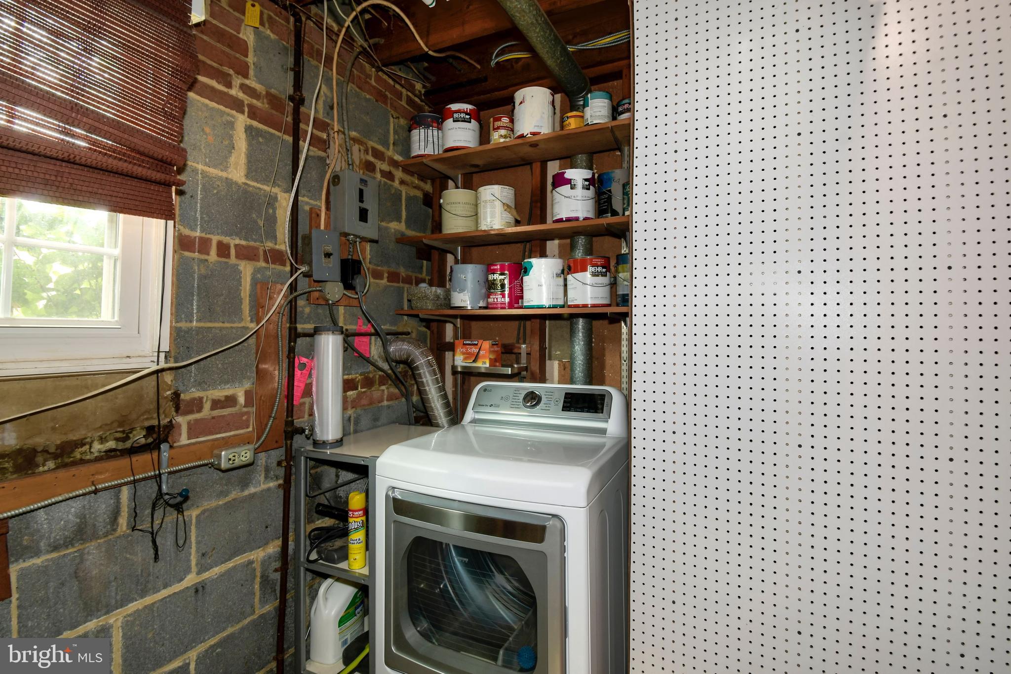 6105 Brandon Avenue Springfield, VA 22150 - Photo 33 of 45 Unfinished basement with storage