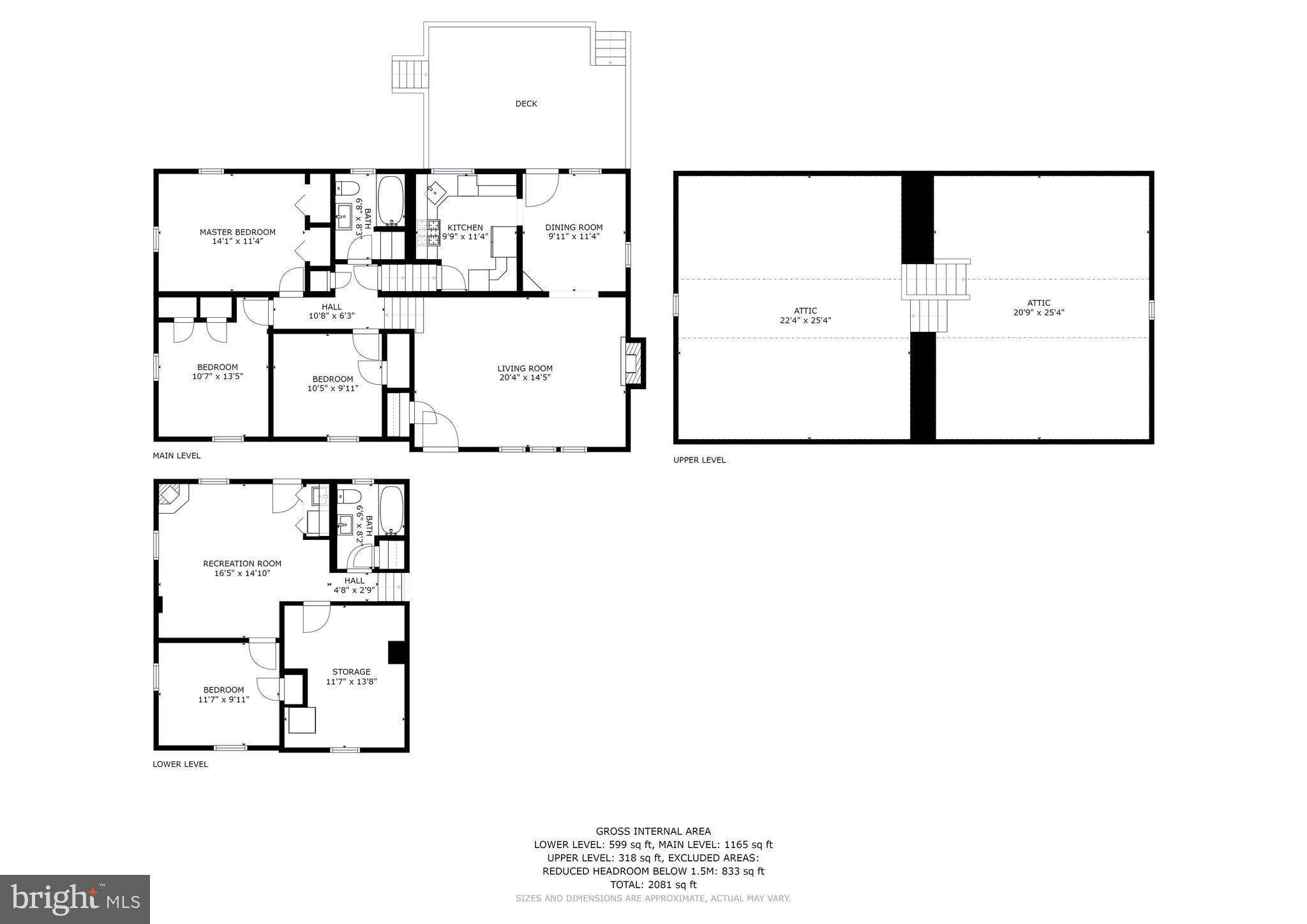 6105 Brandon Avenue Springfield, VA 22150 - Photo 45 of 45 Floor Plans