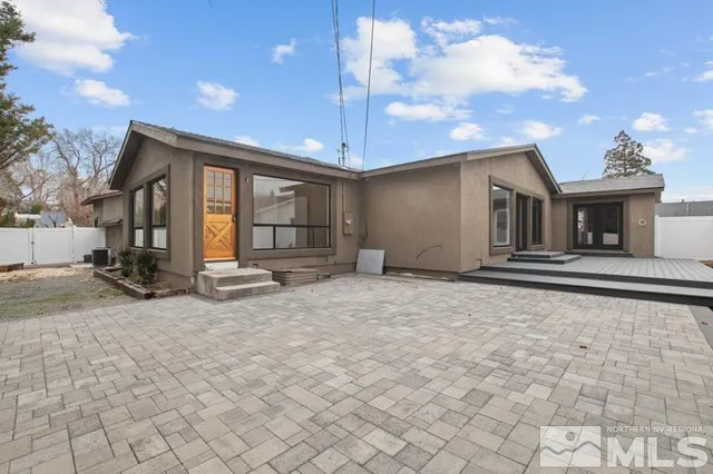 a view of a house with a snow