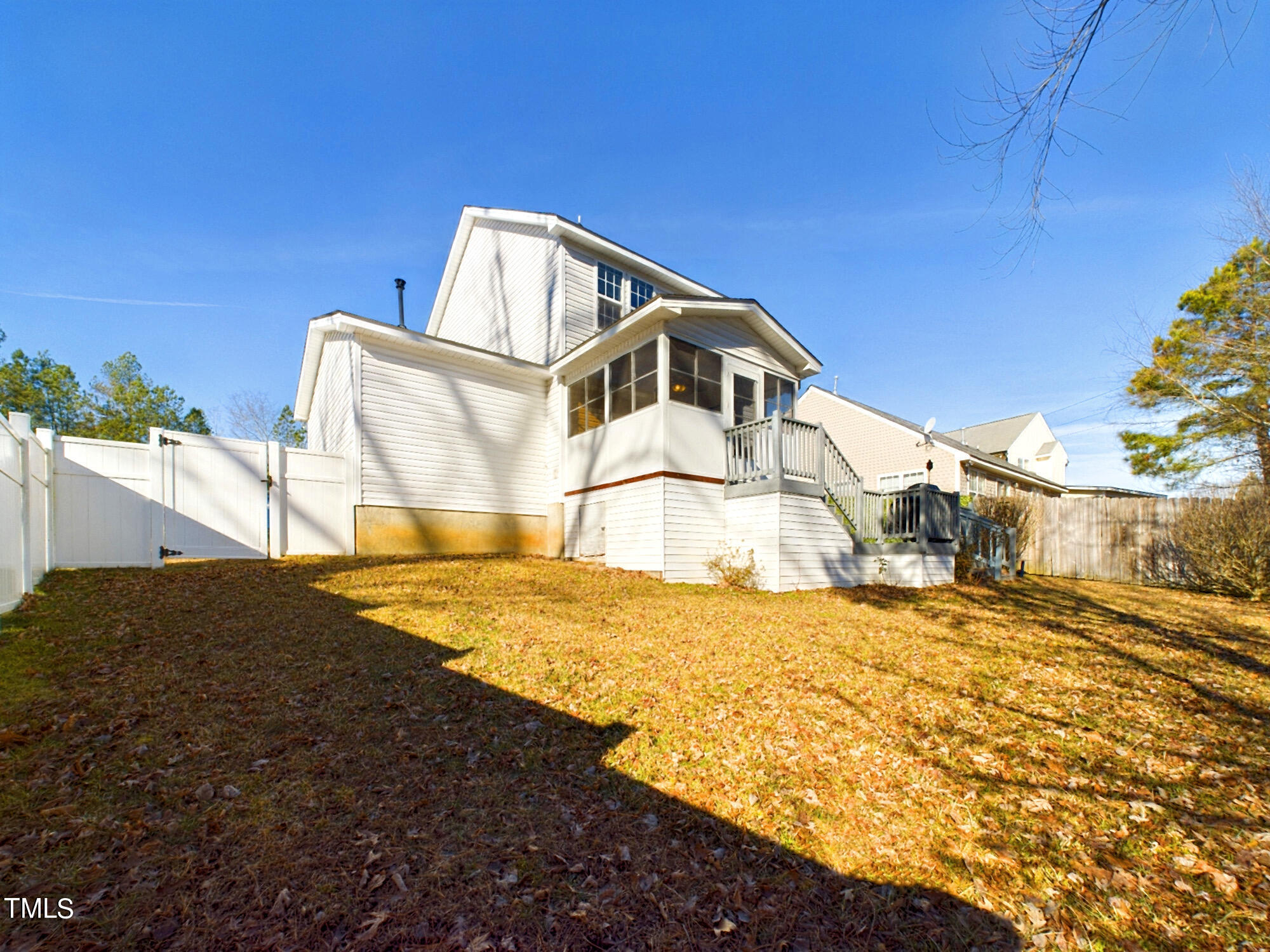 5653 Tealbrook Drive Raleigh, NC 27610 - Photo 25 of 30 Exterior- Back of House