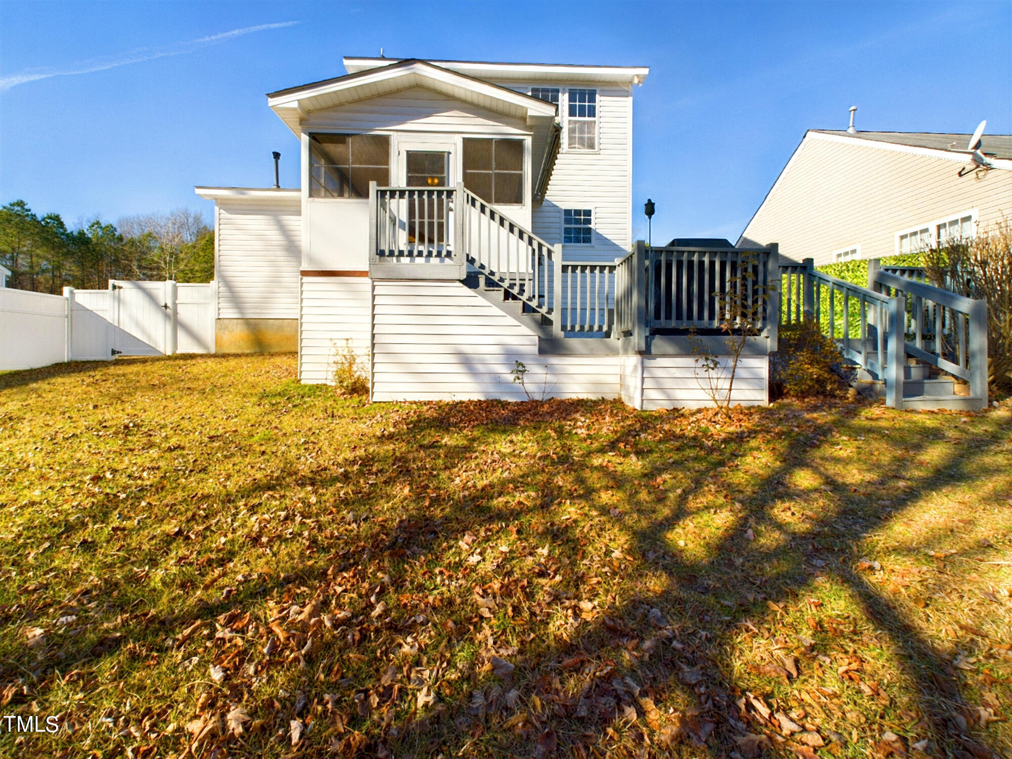 5653 Tealbrook Drive Raleigh, NC 27610 - Photo 26 of 30 Exterior- Back of House