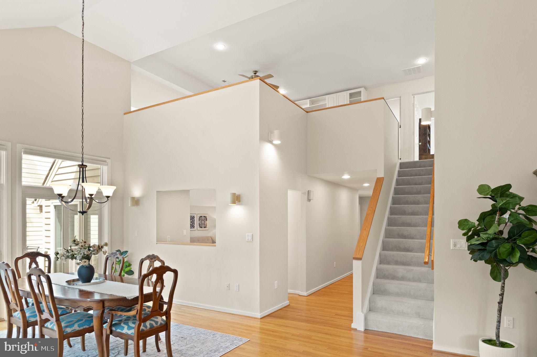 1424 Belcastle Court Reston, VA 20194 - Photo 17 of 33 Open staircase with overlooking loft
