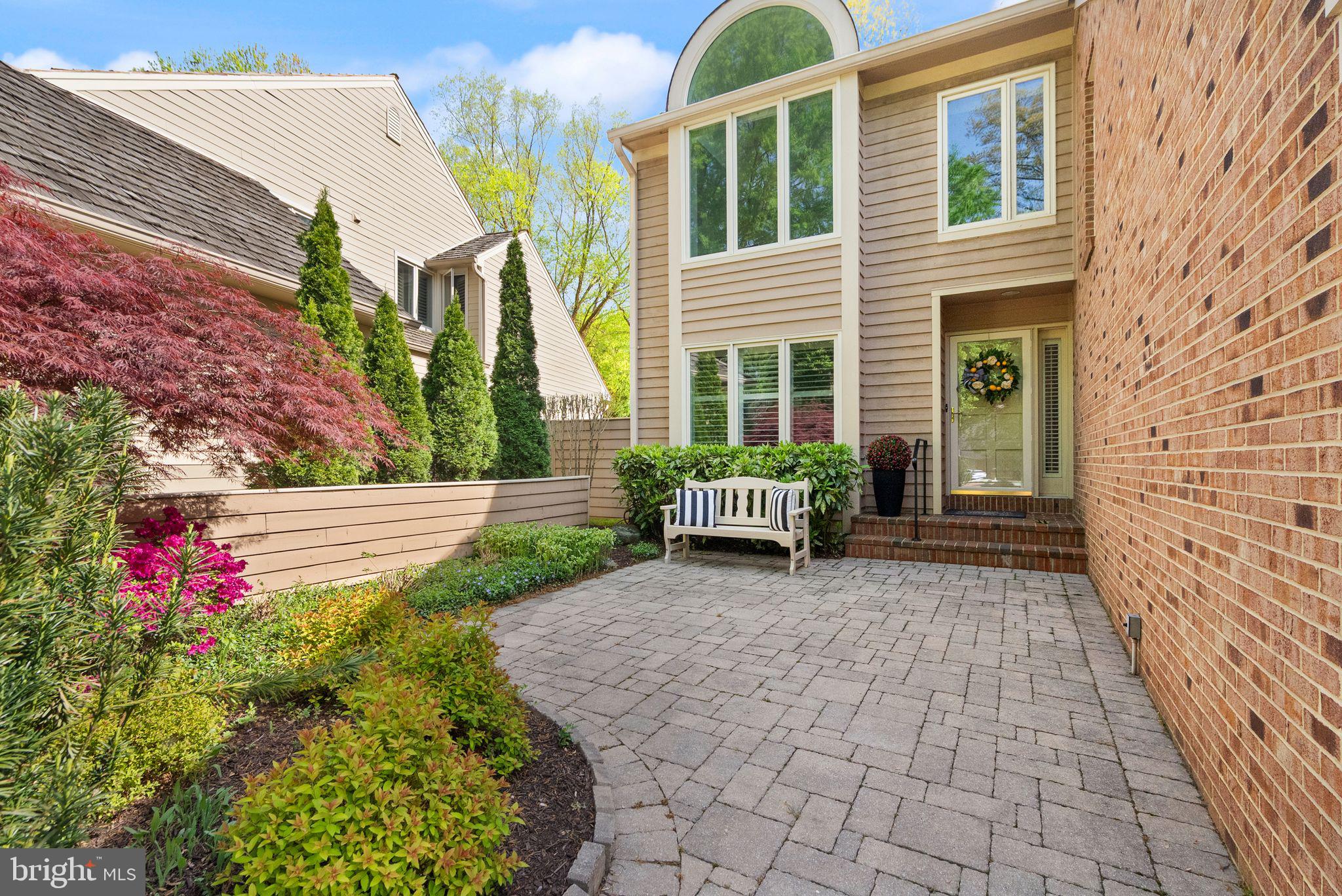 1424 Belcastle Court Reston, VA 20194 - Photo 2 of 33 Beautiful brick paver courtyard