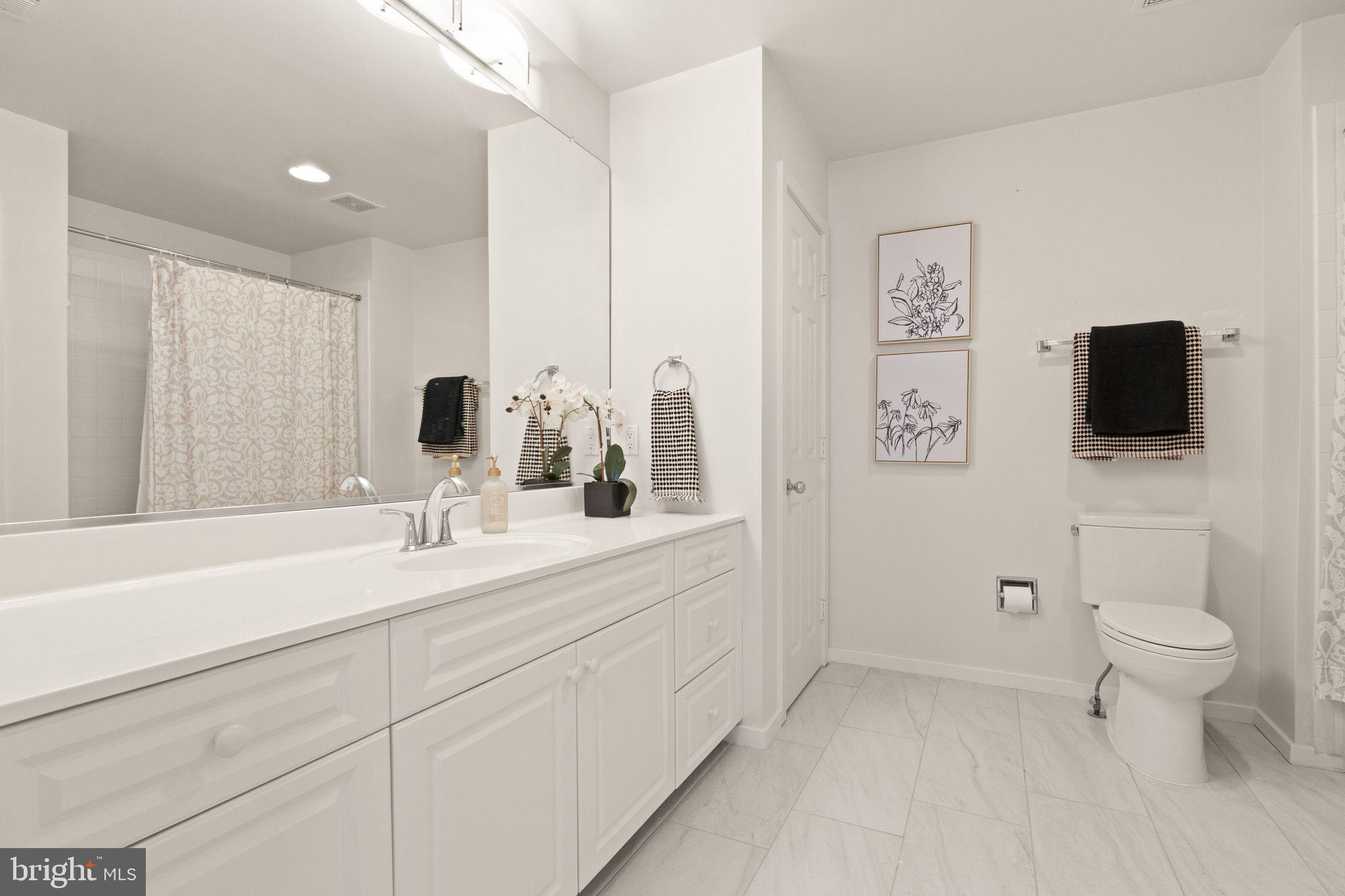 1424 Belcastle Court Reston, VA 20194 - Photo 24 of 33 Upstairs full bath with oversized vanity