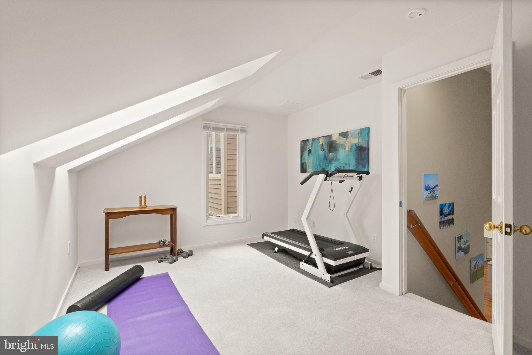 1424 Belcastle Court Reston, VA 20194 - Photo 27 of 33 4th bedroom/gym upstairs