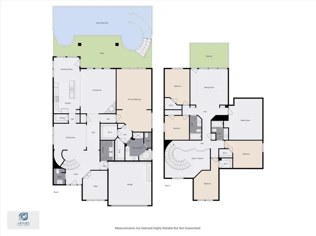 a picture of a floor plan