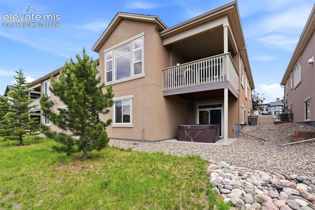 1394 Promontory Bluff View Colorado Springs, CO 80921 - Photo 46 of 47 a view of house and yard