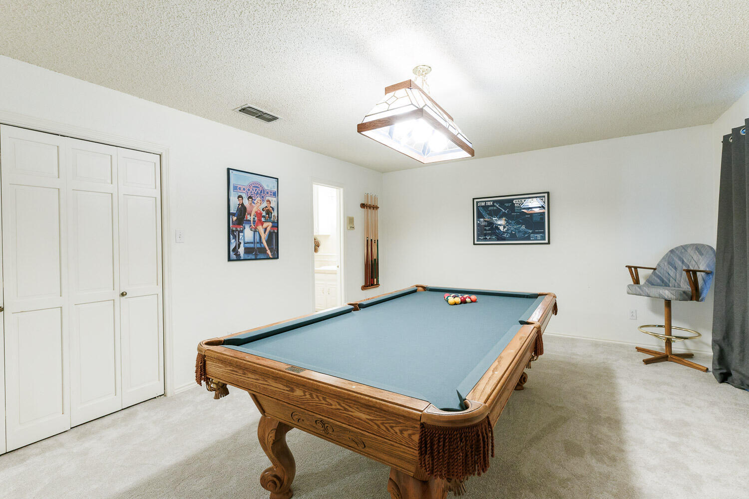5717 72nd Street Lubbock, TX 79424 - Photo 43 of 54 a room with pool table and windows