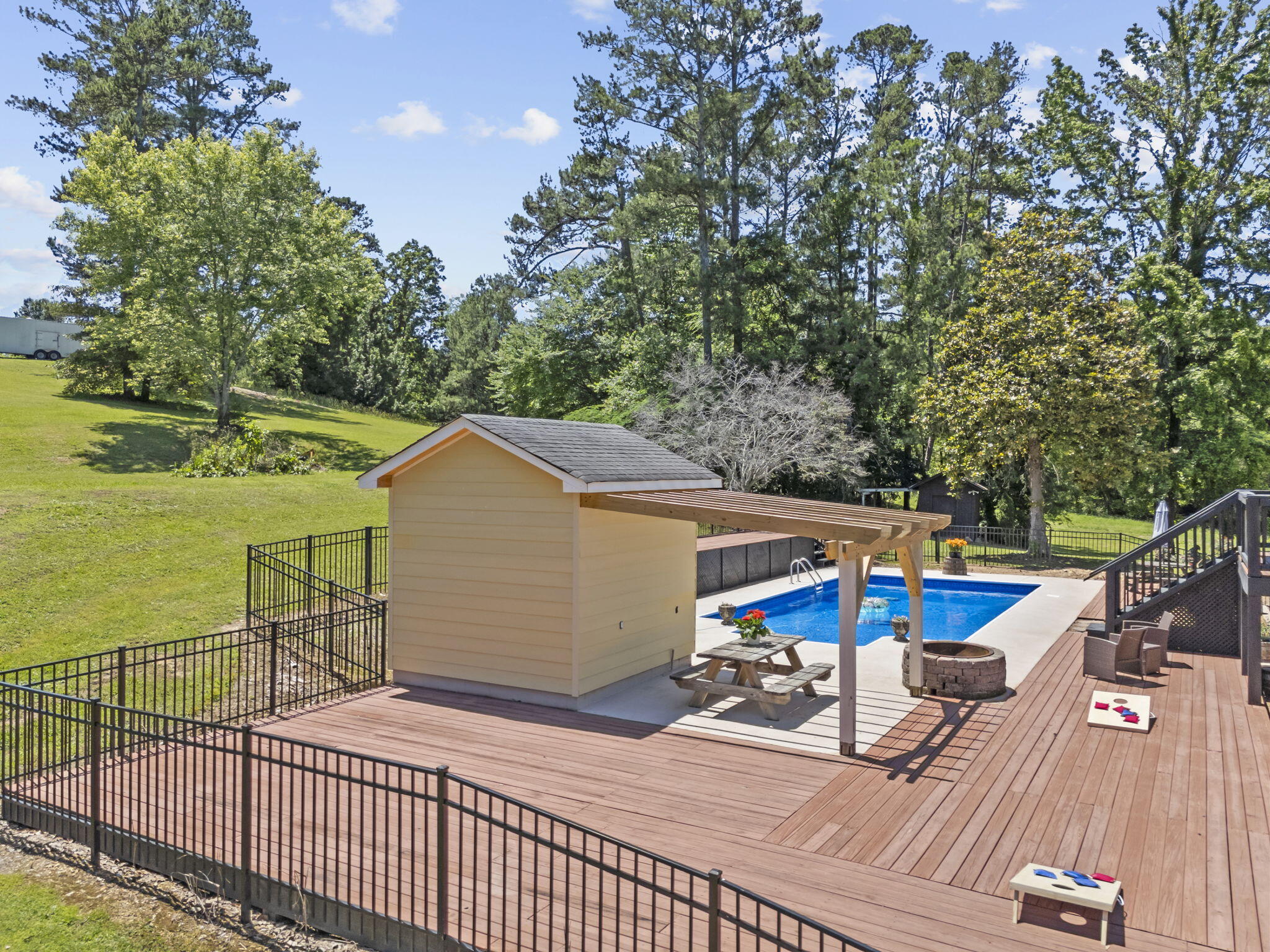 8802 Pine Ridge Road Ooltewah, TN 37363 - Photo 68 of 94 Pool storage area.